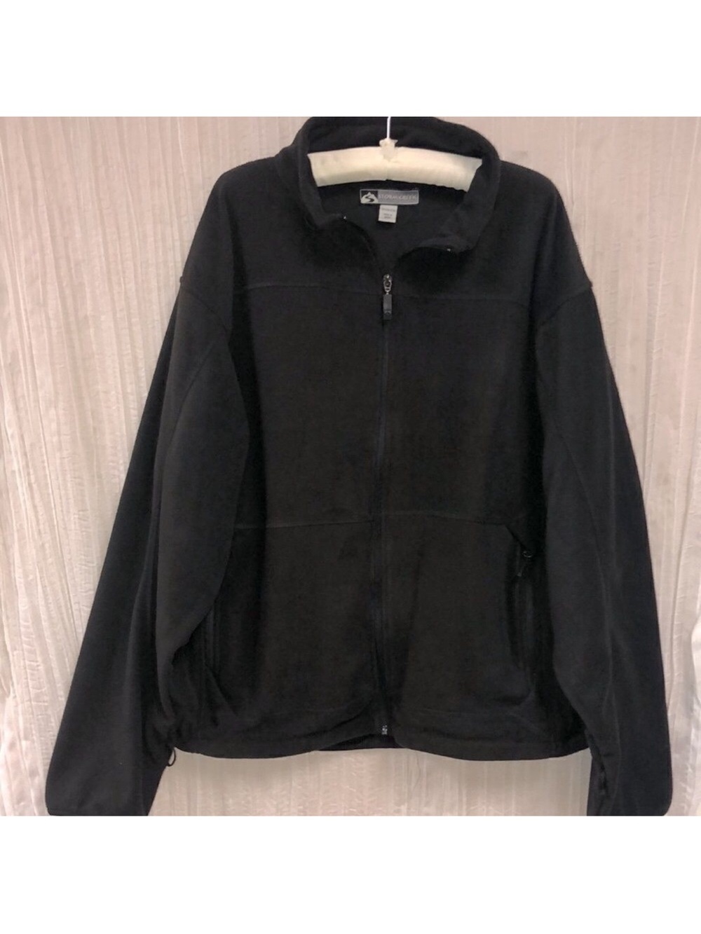 Storm Creek XXL Black Men’s Full Zip Fleece Sweatshirt